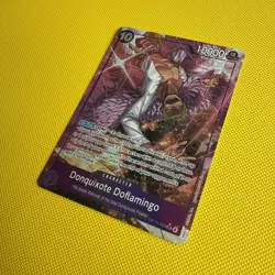 One Piece Card Game - Donquixote Doflamingo OP14-069 Alt Art SR - English - NM+ - Image 2