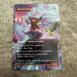 Hexing Squelcher - Custom Art MTG Magic The Gathering Playtest Card - Image 1