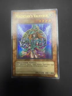 MAGICIAN'S VALKYRIA JUMP-EN009 YUGIOH YU GI OH CARD - Image 1