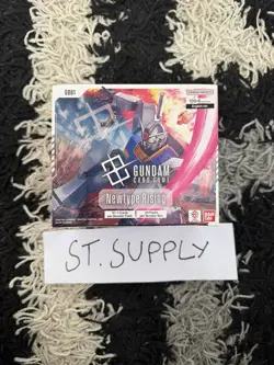 Gundam Card Game Newtype Rising GD01 Booster Box English UNSEALED BY BANDAI - Image 1