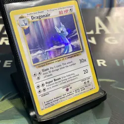 Dragonair 18/102 Base Set - Rare Unlimited - WoTC Pokemon Card 1999 LP - Image 2
