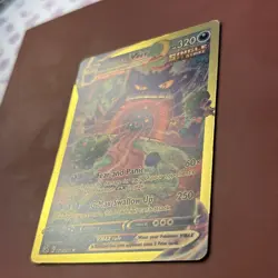 Gengar VMAX FAN ART CUSTOM gold Card 271 - Image 2