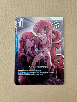 Kindhearted (Store Tournament Winner Pack 05) - Gundam Promotional Cards NM - Image 1
