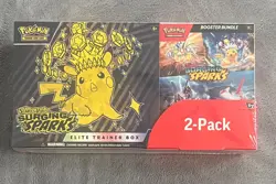 Costco Pokemon Surging Sparks 2-Pack Trainer Box and Booster Bundle - Image 1