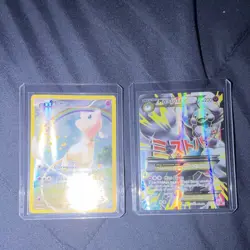 Pokemon TCG XY 2-Card Lot Mew XY110 & M Altaria EX 121/124 Holo EN 2016 - Image 1