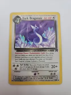 Pokemon Dark Dragonair 33/82 Team Rocket Trading Card - Image 1
