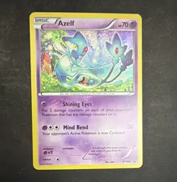 Pokemon TCG Azelf XY142 XY Promo Holo Pokemon Card 70 HP English Basic - Image 1