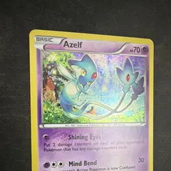 Pokemon TCG Azelf XY142 XY Promo Holo Pokemon Card 70 HP English Basic - Image 4