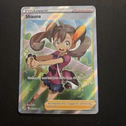 Shauna Full Art Trainer Fusion Strike 263/264, NM Pokemon Card - Image 2