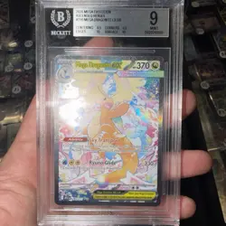 Mega Dragonite ex Full Art #290/217 SIR Holo English BGS 9 (2026) - Image 5