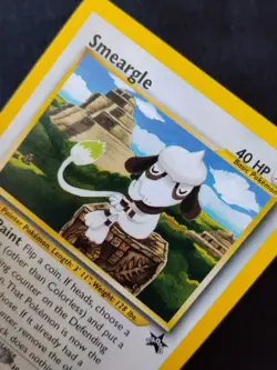 Pokemon Card Smeargle League Promo Black Star #32 Wizardds Of The Coast 2001 NM - Image 2