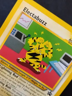 Pokemon Card Electabuzz League Promo Black Star #46 Wizards Of The Coast 2002 NM - Image 2