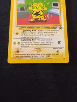Pokemon Card Electabuzz League Promo Black Star #46 Wizards Of The Coast 2002 NM - Image 4