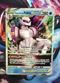 Palkia V Star Pokemon Jumbo Oversized Card LP-NM - Image 3