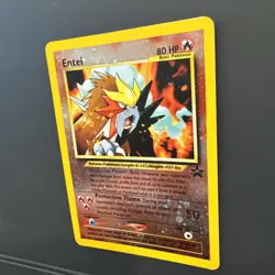 Pokemon Entei 34/53 SWIRLS Wotc Promo Reverse Holo Promo Basic 80HP Card A - Image 4