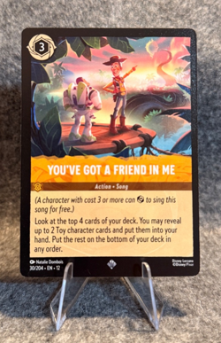 Disney Lorcana - You've Got a Friend in Me 30/204 Wilds Unknown Regular NM!! - Image 1