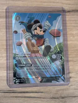 Disney Lorcana Mickey Mouse - Inspirational Warrior (Enchanted) 221/204 NM - Image 1