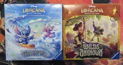 Disney Lorcana: Wilds Unknown + Winterspell Illumineer’s Trove Set (New) - Image 1