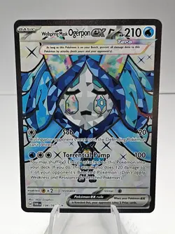 Pokemon TCG Twilight Masquerade Wellspring Ogerpon ex 194/167 Ultra Rare - #4 - Image 1