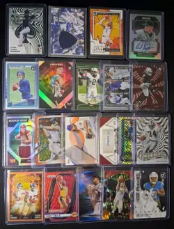 HUGE LOADED PREMIUM 300+ CARD JERSEY AUTO RC COLLECTION LOT NFL NBA MLB . ROOKIE - Image 1