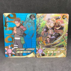 Naruto Kayou CCG - Hiruzen Sarutobi OR-042 & ZR-034 Trading Card Lot - NM - Image 1