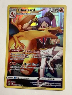 2022 Pokemon Lost Origin Charizard Trainer Gallery Ultra-rare TG03/TG30 - Image 1