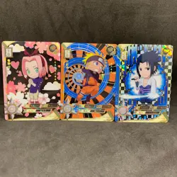 Naruto Kayou CCG - Team 7 (TGR-002/015/013) - Tier 3 Exclusive Card Bundle - NM - Image 1