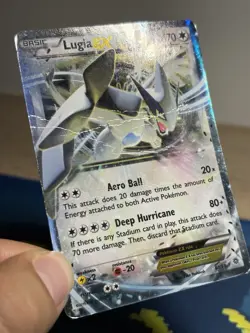 Lugia EX 68/98 XY-Ancient Origins Holo Ultra Rare Pokemon Card DMG - Image 4