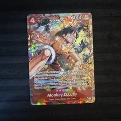 One Piece Card Monkey D. Luffy OP16-015 SR Alt Art EN MINT - Image 1