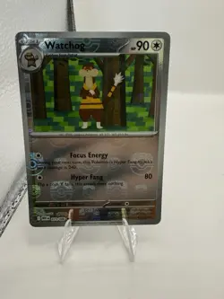 Pokemon Watchog Master Ball Reverse Holo Card Sv: White Flare 073/086 English NM - Image 1