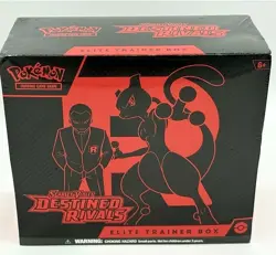 Pokemon Scarlet & Violet: Destined Rivals Elite Trainer Box ETB Lot of 2 Sealed - Image 1