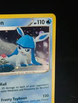 Glaceon SWSH 192 Black Star Promo Sword & Shield Holo Rare Pokemon Card - Image 3