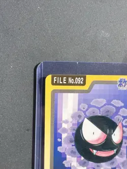 1997 Bandai Carddass Gastly Pokemon Card Pocket Monsters No. 92 Sharp Corners - Image 2