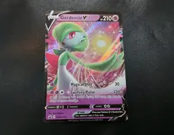 Gardevoir V SWSH105 Full Art Black Star Promo Pokemon Card NM - Image 1