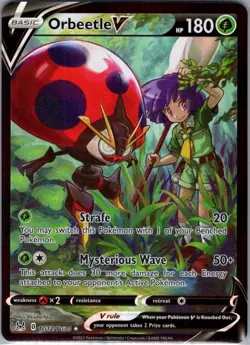 Orbeetle V TG12/TG30 SWSH11: Lost Origin Trainer Gallery - Pokemon Card - NM - Image 1
