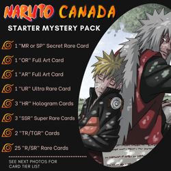 Naruto Canada: Naruto Kayou CCG - Starter Custom Card Bundle - Value Packed! - Image 1