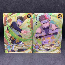 Naruto Kayou CCG - Yamato OR-048 & OR-094 Full Art Trading Card Lot - NM - Image 1