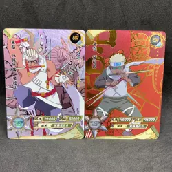Naruto Kayou CCG - Killer Bee & Shukaku UR-012 & ZR-028 Full Art Card Lot - NM - Image 1