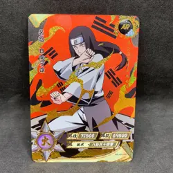 Naruto Kayou CCG - Neji Hyuga AR-046 Gold Full Art - Naruto Trading Card - NM - Image 1