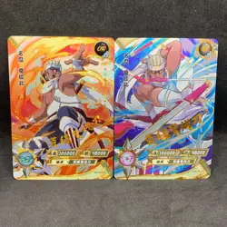 Naruto Kayou CCG - Killer Bee OR-037 & OR-073 Full Art Trading Card Lot - NM - Image 1