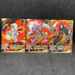 Naruto Kayou CCG - Legendary Sanine (AR-025-027) Trading Card Lot - NM - Image 1