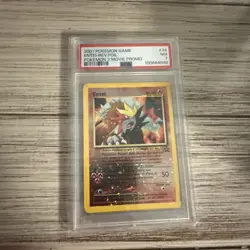 Pokemon Entei Reverse Holo #34 Movie promo PSA 7 NM - Image 1