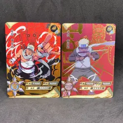 Naruto Kayou CCG - Killer Bee AR-038 & ZR-028 Full Art Trading Card Lot - NM - Image 1