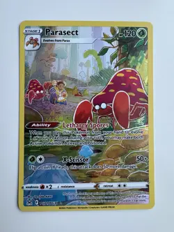 Pokemon TCG Parasect Lost Origin Trainer Gallery TG01/TG30 Holo Ultra Rare - Image 1