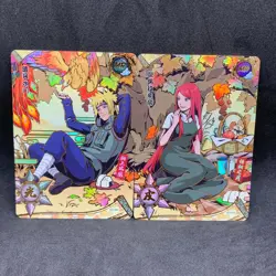 Naruto Kayou CCG - Kushina MR-060 & Minato MR-059 Trading Card Lot - NM - Image 1