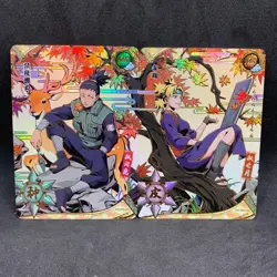 Naruto Kayou CCG - Shikamaru Nara MR-051 & Temari MR-052 Trading Card Lot - NM - Image 1