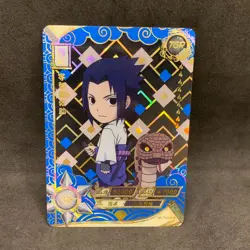 Naruto Kayou CCG - Sasuke Uchiha TGR-019 Rare - Tier 3 Exclusive Card - NM - Image 1