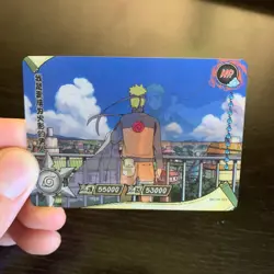 Naruto Kayou CCG - Naruto Uzumaki HR-059 Hologram Rare - T4 Exclusive Card - NM - Image 1