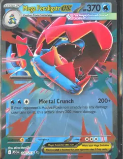Mega Feraligatr ex - ME: Ascended Heroes 043/217 NM - Pokemon TCG - Image 1