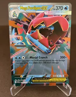 Mega Feraligatr ex 043/217 Double Rare - Ascended Heroes - Pokemon - NM/M - Image 1